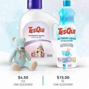 detergente ropa de bebe