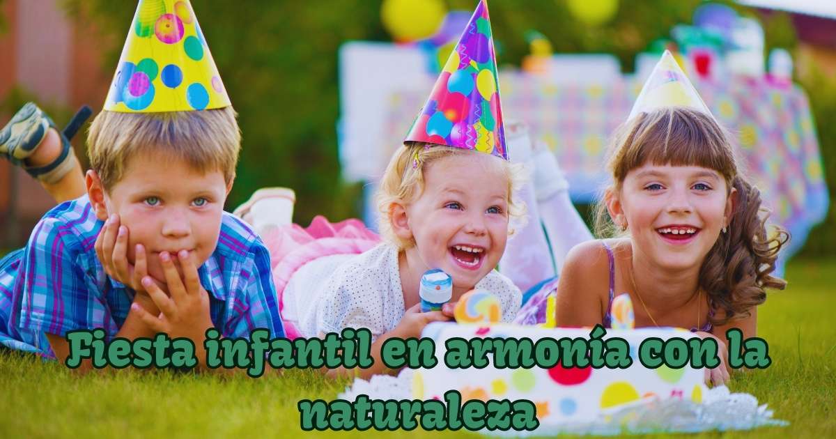 fiesta infantil ecológica y sostenible Wow! Fiestas y Eventos