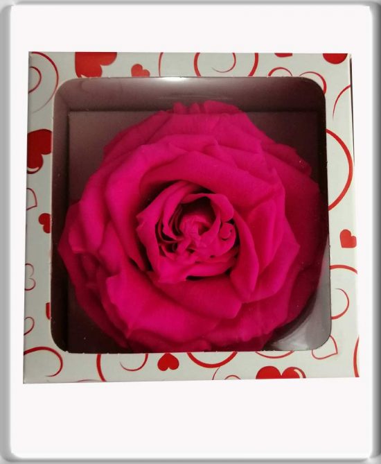 Caja Decorativa Rosa Eterna