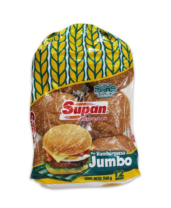 Pan de Hamburguesa Jumbo